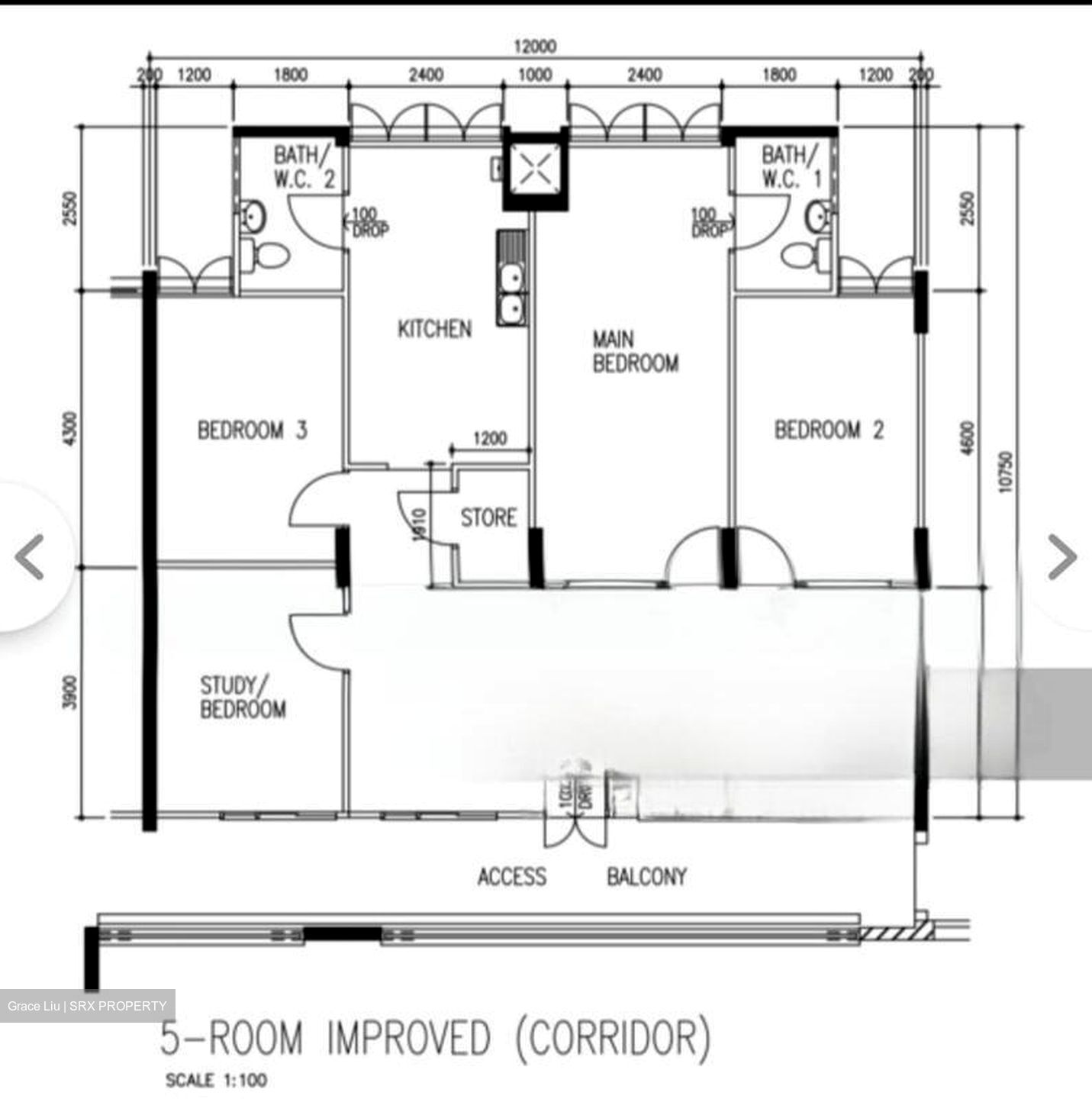Blk 176 Ang Mo Kio Avenue 4 (Ang Mo Kio), HDB 5 Rooms #504595271